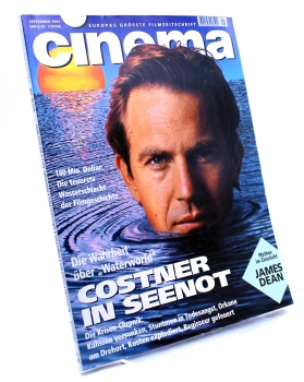 Cinema - Europas grösste Filmzeitschrift Magazin Nr. 208: Die Wahrheit über Waterworld: Kevin Costner in Seenot